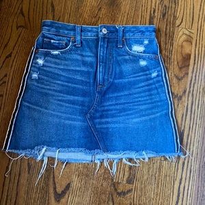 denim pencil skirt